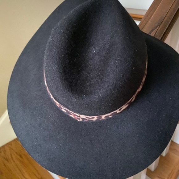 Anthropologie Wyeth Trimmed Felt Rancher Hat - Picture 2 of 7